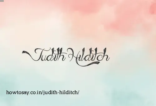 Judith Hilditch