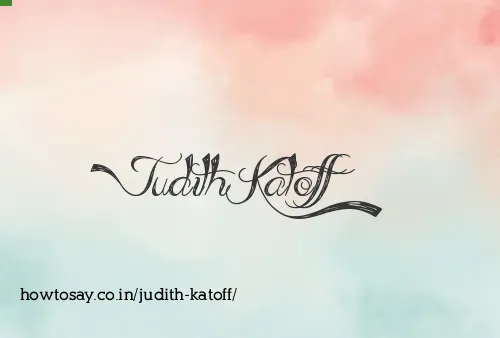 Judith Katoff