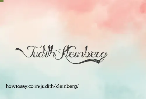 Judith Kleinberg