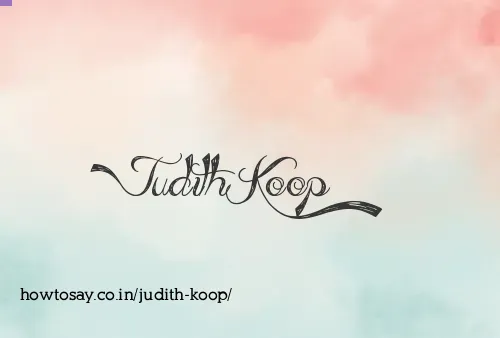 Judith Koop