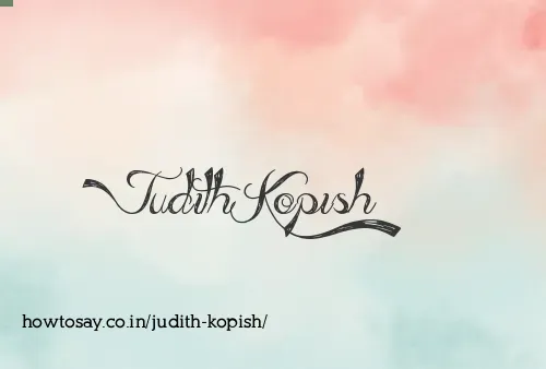 Judith Kopish