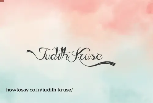 Judith Kruse
