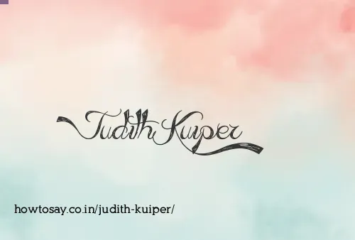 Judith Kuiper