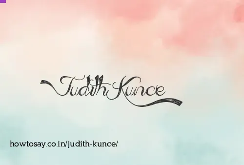 Judith Kunce