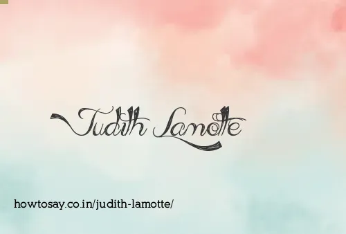Judith Lamotte