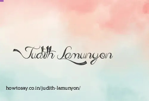 Judith Lamunyon