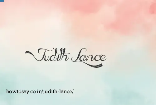 Judith Lance