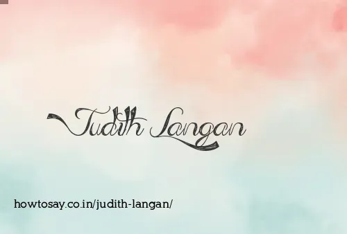 Judith Langan