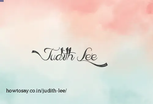 Judith Lee