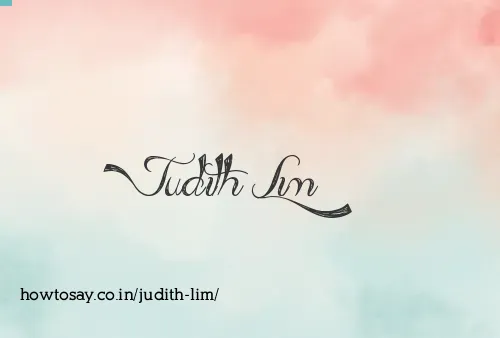 Judith Lim