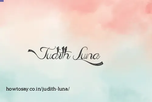 Judith Luna