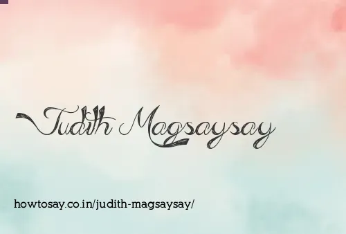 Judith Magsaysay