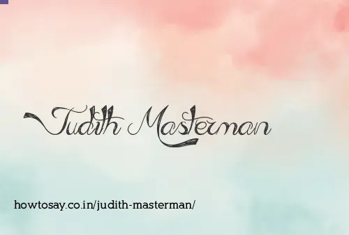 Judith Masterman