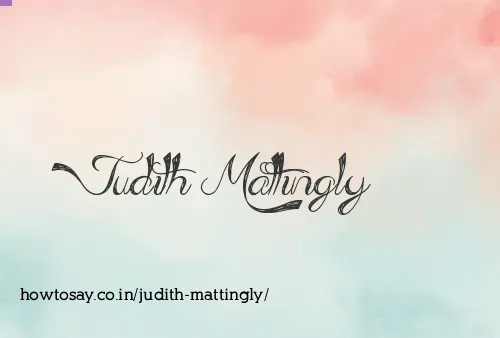 Judith Mattingly