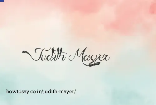 Judith Mayer
