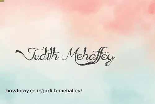 Judith Mehaffey