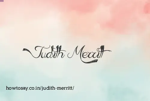 Judith Merritt