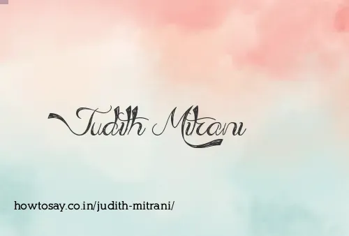 Judith Mitrani