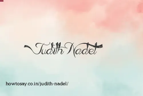 Judith Nadel