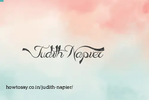 Judith Napier