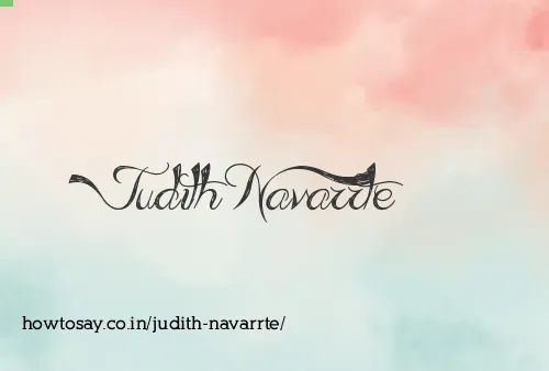 Judith Navarrte