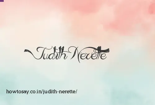 Judith Nerette