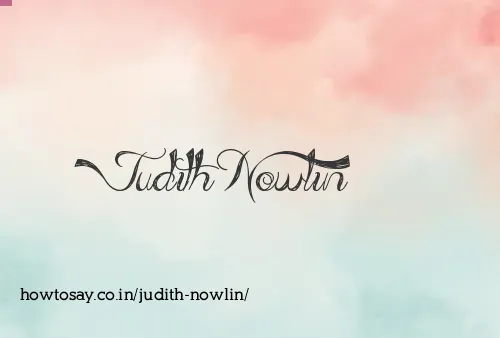 Judith Nowlin