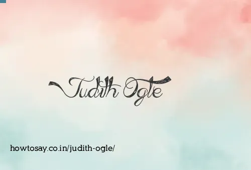 Judith Ogle