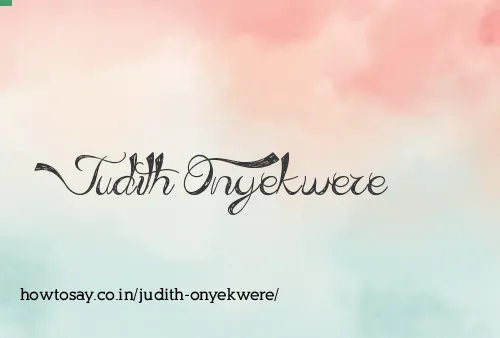 Judith Onyekwere