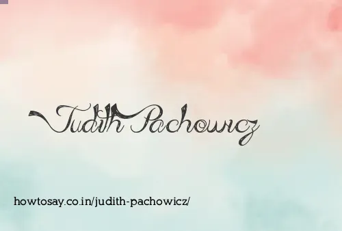 Judith Pachowicz