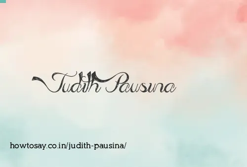 Judith Pausina