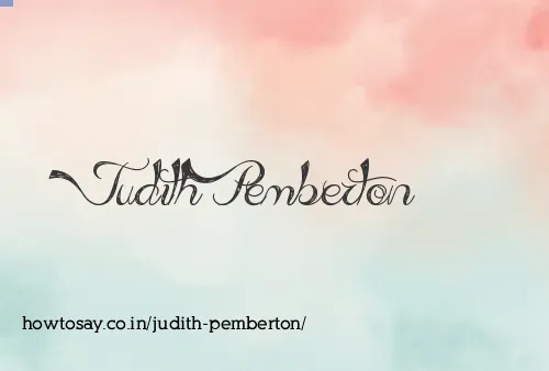 Judith Pemberton