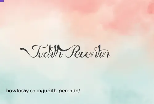 Judith Perentin