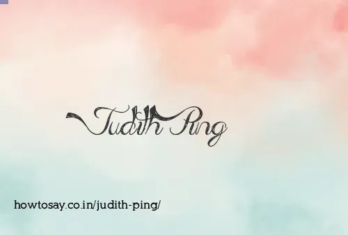 Judith Ping
