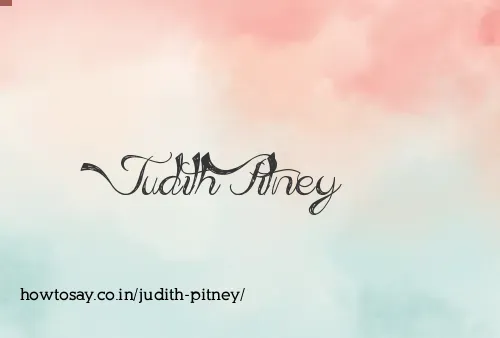 Judith Pitney