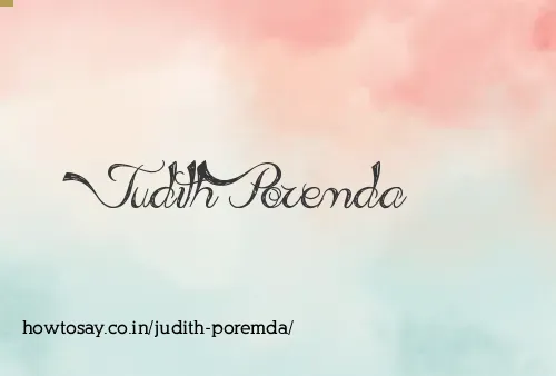 Judith Poremda