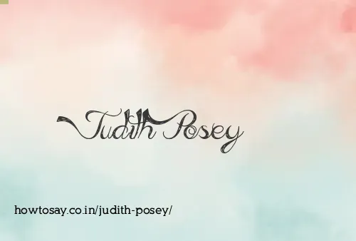 Judith Posey
