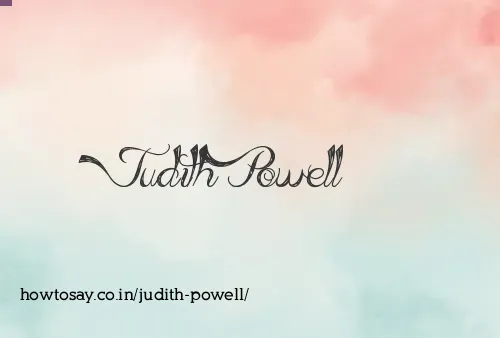 Judith Powell