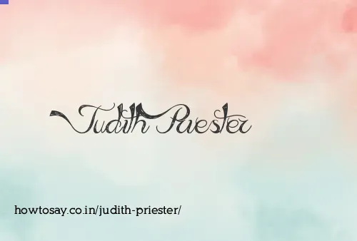 Judith Priester