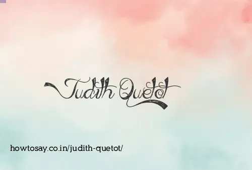 Judith Quetot