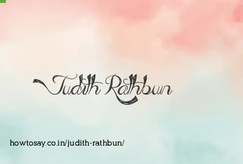 Judith Rathbun