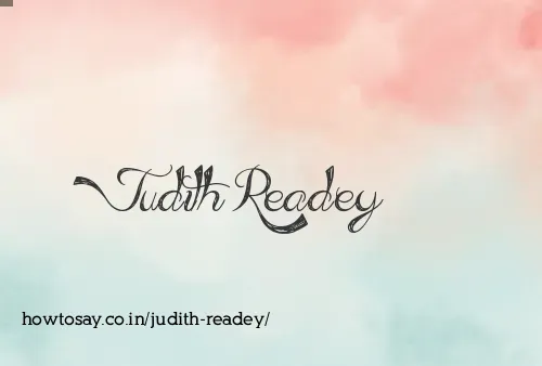 Judith Readey