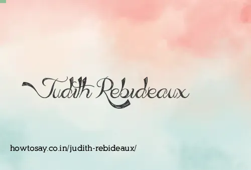 Judith Rebideaux