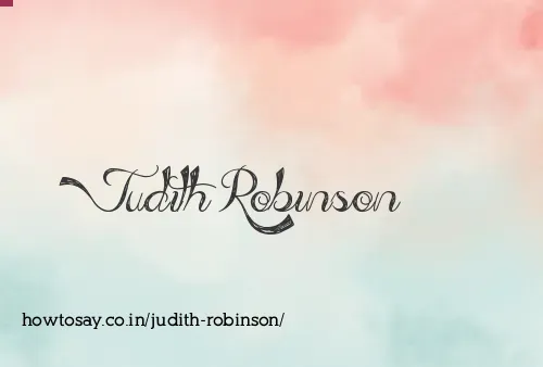 Judith Robinson