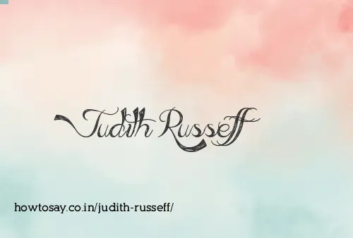Judith Russeff