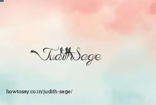 Judith Sage
