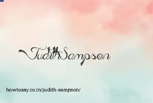 Judith Sampson