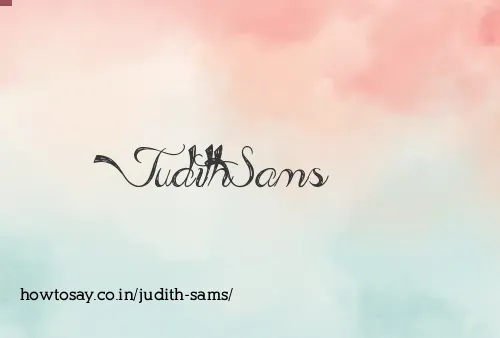 Judith Sams