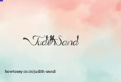Judith Sand