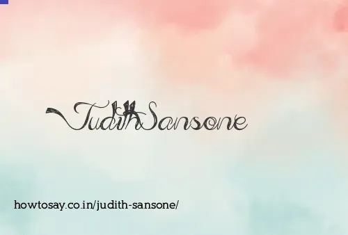 Judith Sansone